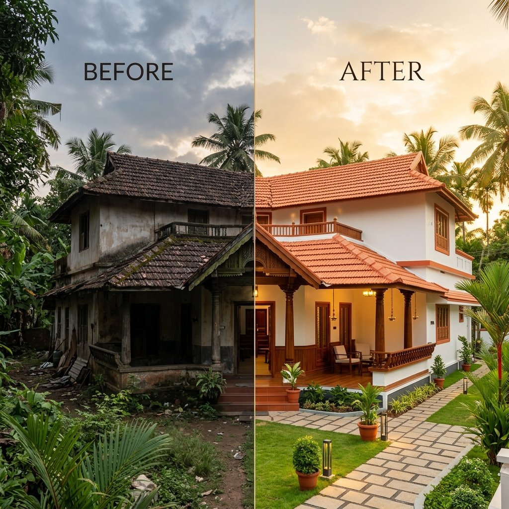 Home renovation Kerala