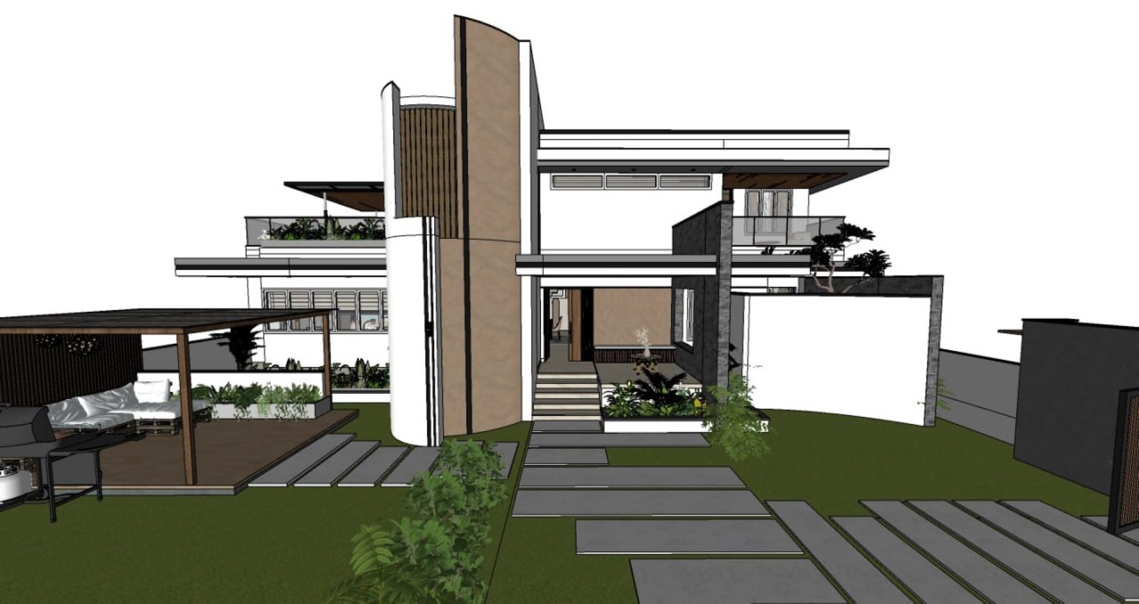 Ashok Villa site photo 2 Mezmerix Builders