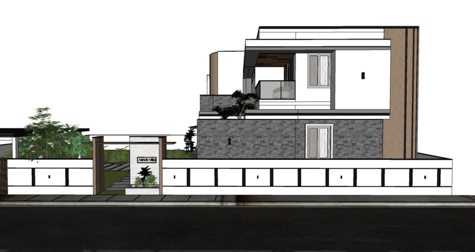 Ashok Villa site photo 3 Mezmerix Builders