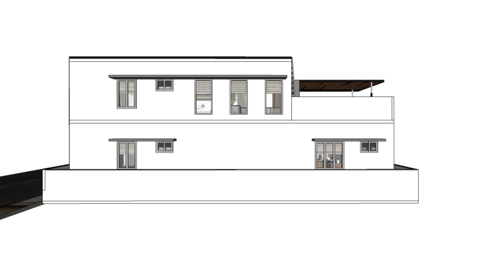 Ashok Villa contemporary project Mezmerix Thrissur