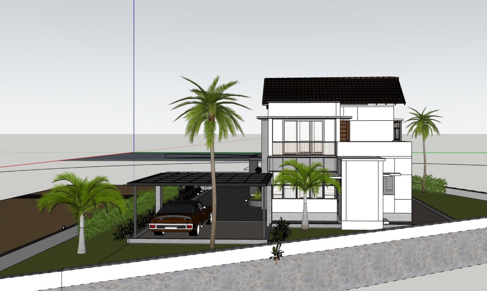 Calicut Villa site photo 2 Mezmerix Builders