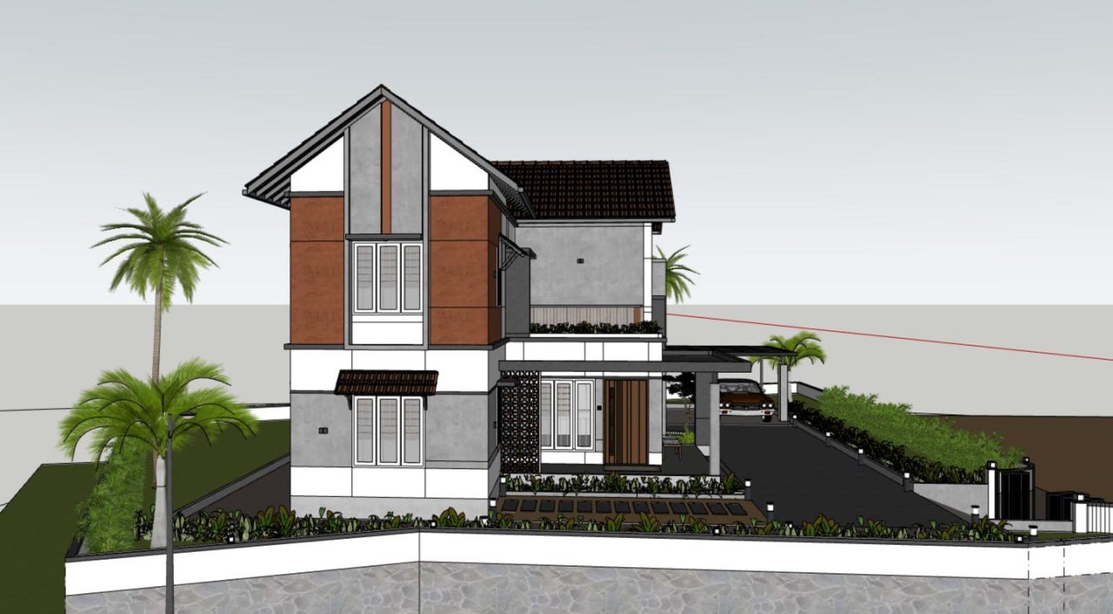 Calicut villa project Mezmerix Builders
