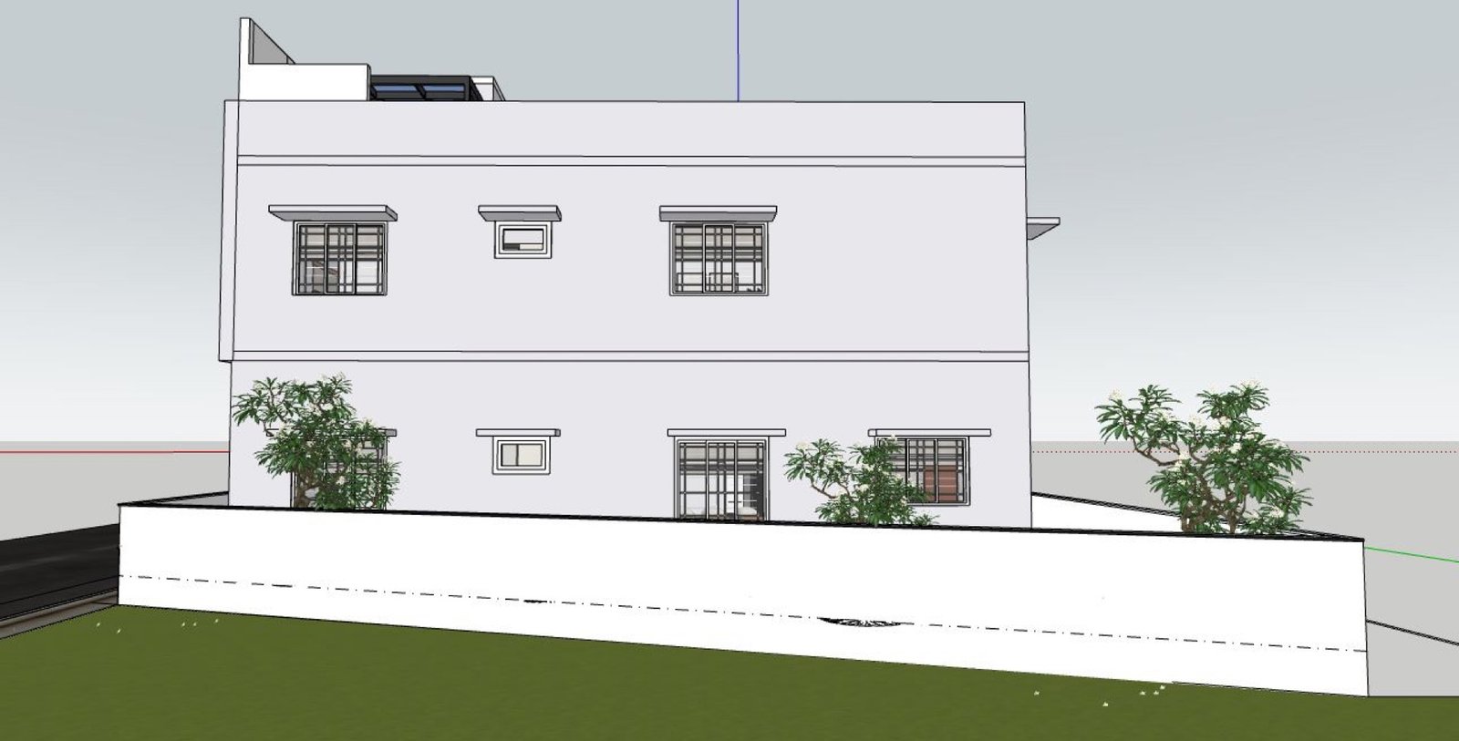 Ram Prakash Residence site photo 2 Mezmerix Builders