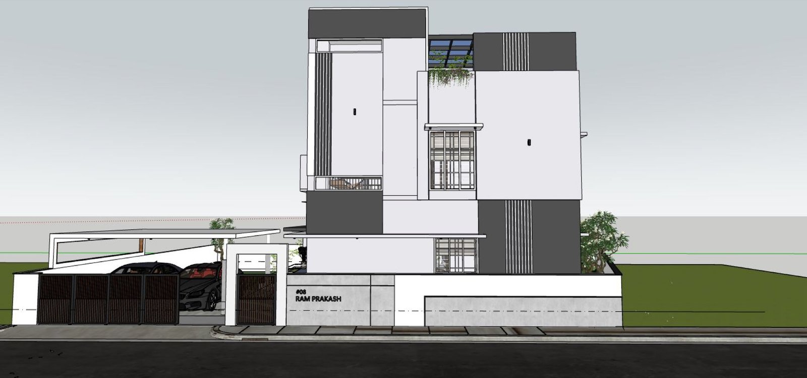 Ram Prakash Residence site photo 3 Mezmerix Builders