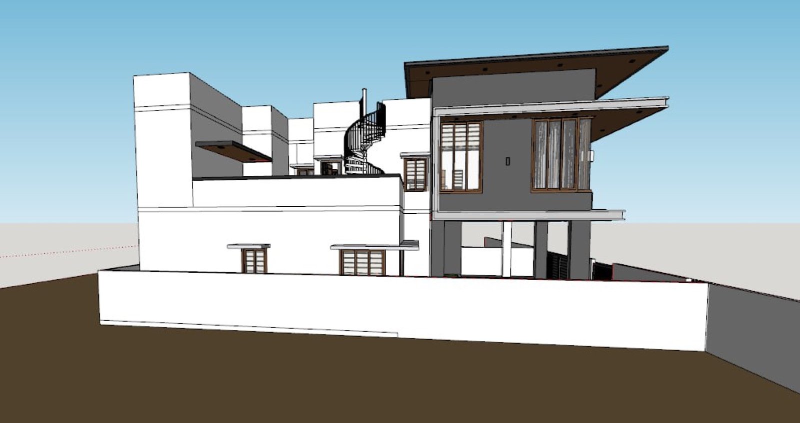 Sujitha Villa site photo 4 Mezmerix Builders